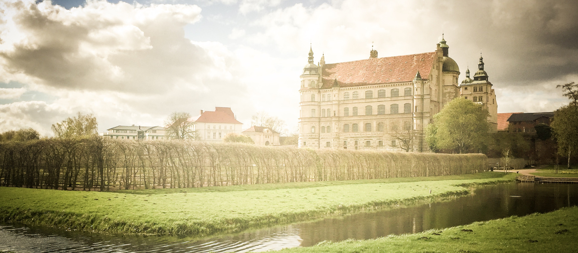 Foto der Landschaft vor Wichmannsdorf